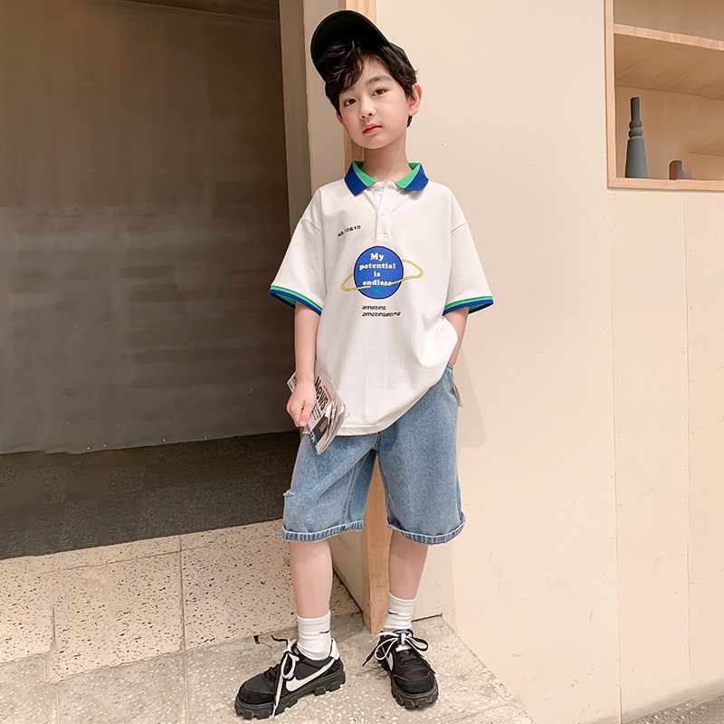 dr5030 เสื้อ+กางเกง เด็กโต 3 ตัวต่อแพ็ค 110-160 (เลือกไซส์ได้ให้ครบแพ็ค)