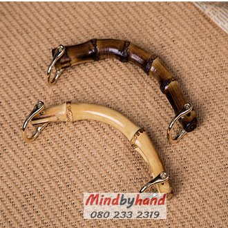 หูกระเป๋าไม้ไผ่แบบถือ