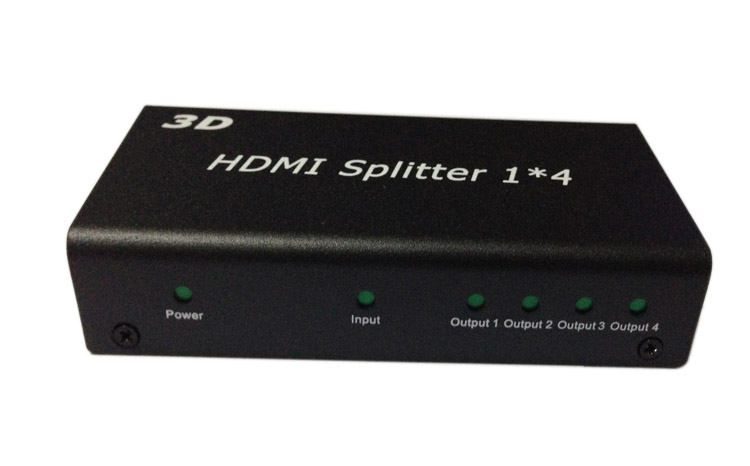กล่องแยกสัญญาณ HDMI 4 ช่อง ( HDMI Splitter 1 to 4 )