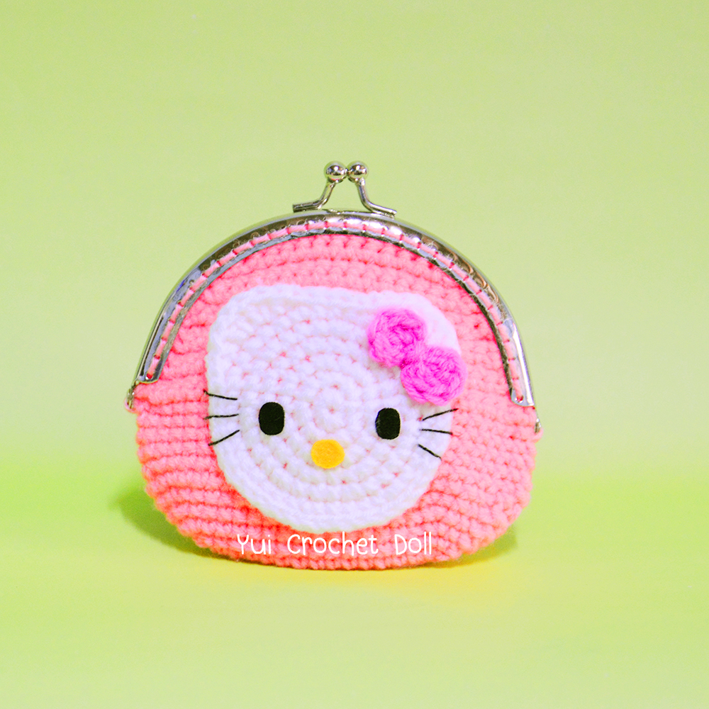 กระเป๋าปิ๊กแป๊กไหมพรมคิตตี้ แบบ 2