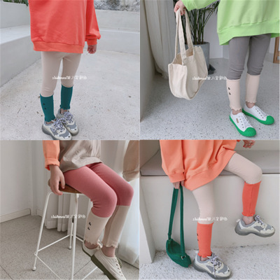 yw771 กางเกงเลกกิ้ง size 7-15 5 ชุดต่อแพ็ค