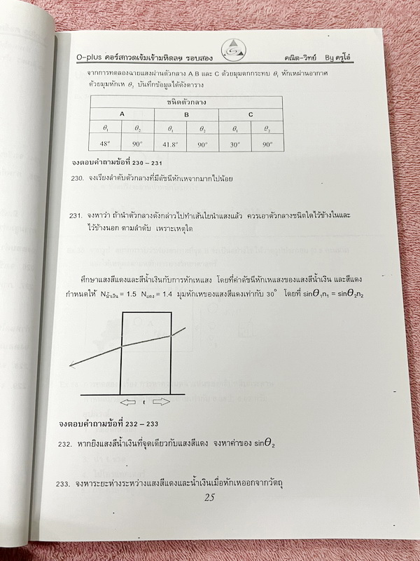 ►สอบเข้ามหิดลรอบ2◄ พี่โอ๋โอพลัส Oplus วิชาวิทยาศาสตร์ กวดเข้มเข้ามหิดลวิทยานุสรณ์ รอบ 2 + ไฟล์เฉลยคำตอบ มีโจทย์ครอบคลุมวิชาวิทยาศาสตร์ทั้งฟิสิกส์ เคมี ชีววิทยา ดาราศาสตร์ และธรณีวิทยาเพื่อเตรียมตัวสอบเข้าม.4 โรงเรียนมหิดลวิทยานุสรณ์รอบ2 มีโจทย์เยอะมากทั้ง