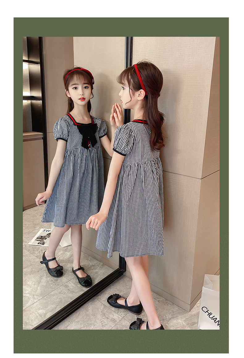 dr4828 เดรส เด็กโต 3 ตัวต่อแพ็ค 110-160 (เลือกไซส์ได้ให้ครบแพ็ค)