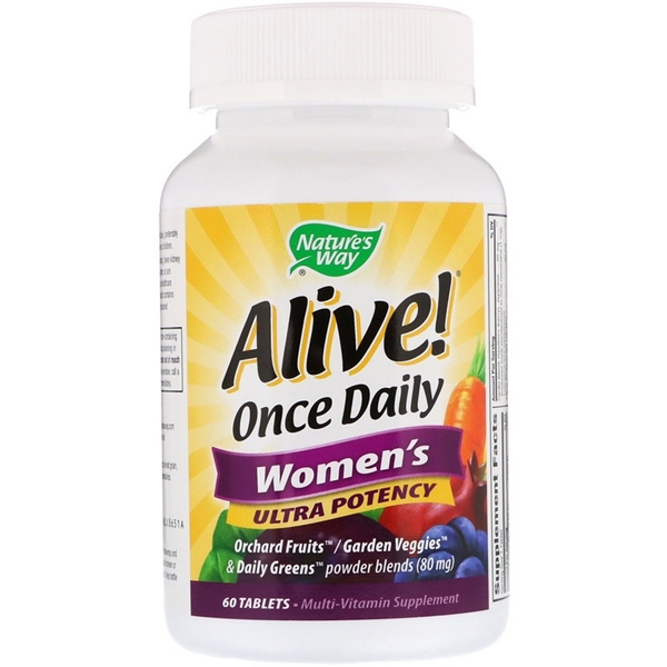 พร้อมส่ง วิตามินรวมผู้หญิง Nature's Way Alive! Once Daily Women's Ultra Potency Multi-Vitamin