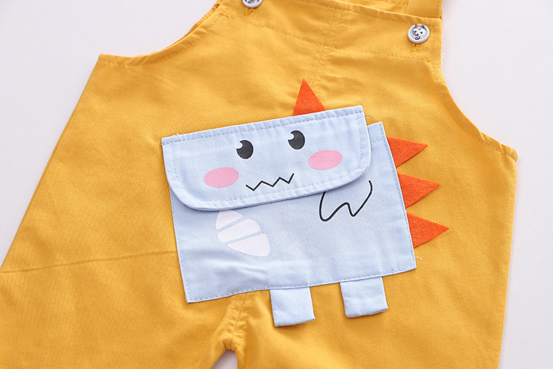 ha1356 เสื้อ+กางเกงเอี๊ยม size 80-120 จำนวน 5 ตัวต่อแพ็ค