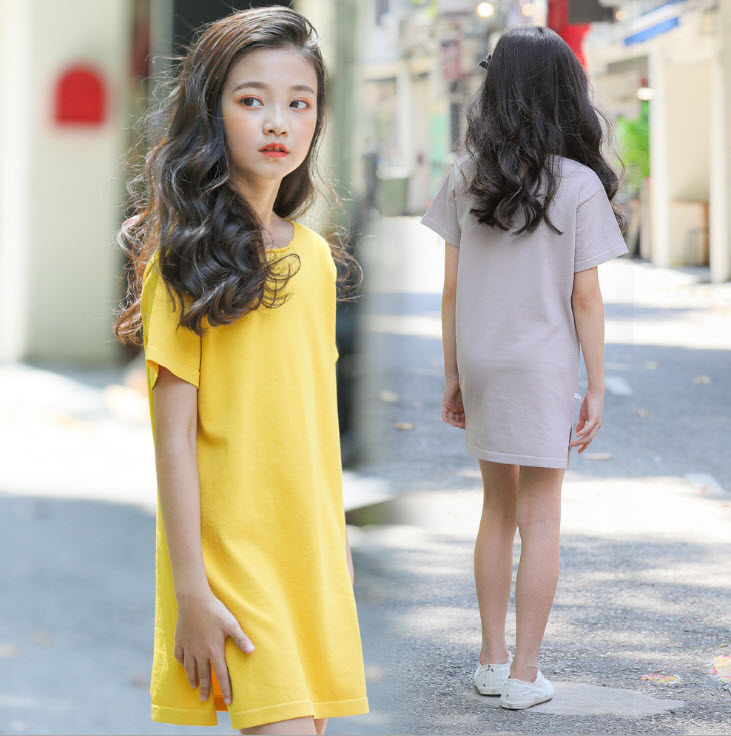 mu277 เดรส 3 ตัวต่อแพ็ค เด็กโต size 120-170 (เลือกให้ครบแพ็ค)