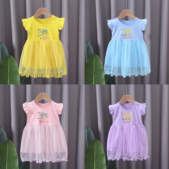 ha1349 เดรส size 80-120 จำนวน 5 ตัวต่อแพ็ค