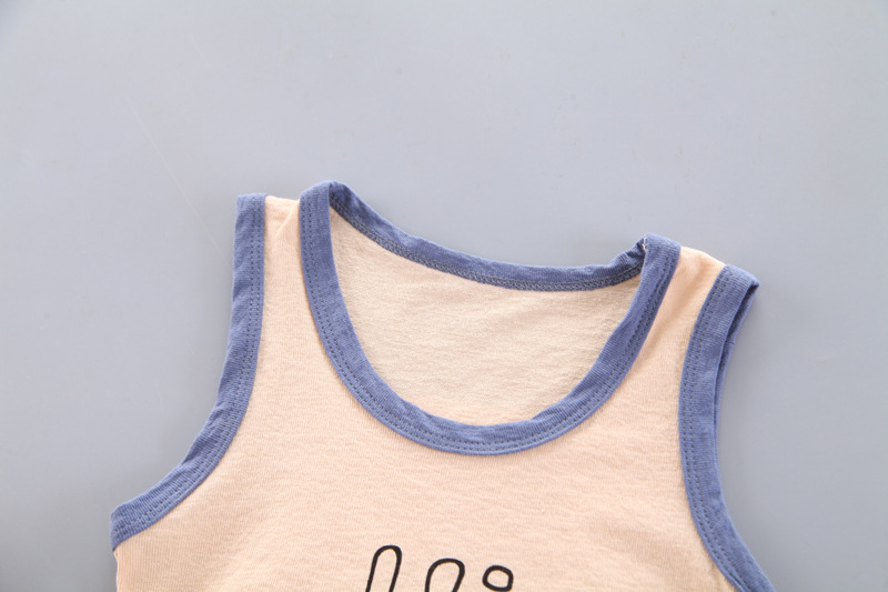 ha1701 เสื้อกล้าม+กางเกง size 80-110 จำนวน 4 ตัวต่อแพ็ค