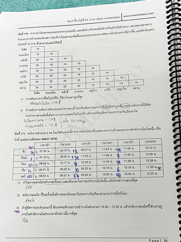 ►ความถนัดแพทย์◄ หนังสือกวดวิชาพี่ปั้น บัญชี มธ. ความถนัดแพทย์ คณิตพาร์ทเชาว์ปัญญา PLUS+ มีสรุปเนื้อหาสูตรสำคัญสั้นๆกระชับ มีโจทย์หลากหลายแนว ครอบคลุมทั้งการสอบ TPAT1 TGAT2 TPAT3 จดครบเกือบทั้งเล่ม จดละเอียด หนังสือใส่ปกสันเกลียว เปิดอ่านง่าย