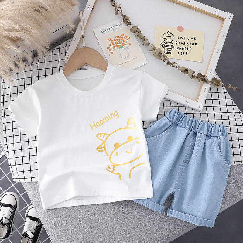 ha1551 เสื้อ+กางเกง size 80-120 จำนวน 5 ตัวต่อแพ็ค