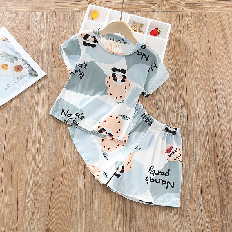 ha1676 เสื้อ+กางเกง size 80-110 จำนวน 4 ตัวต่อแพ็ค