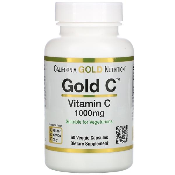 พร้อมส่ง วิตามินซี California Gold Nutrition Gold C Vitamin C 1,000 mg.