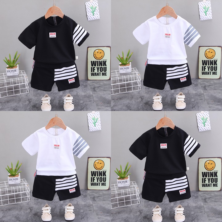 ha1539 เสื้อ+กางเกง size 80-120 จำนวน 5 ตัวต่อแพ็ค