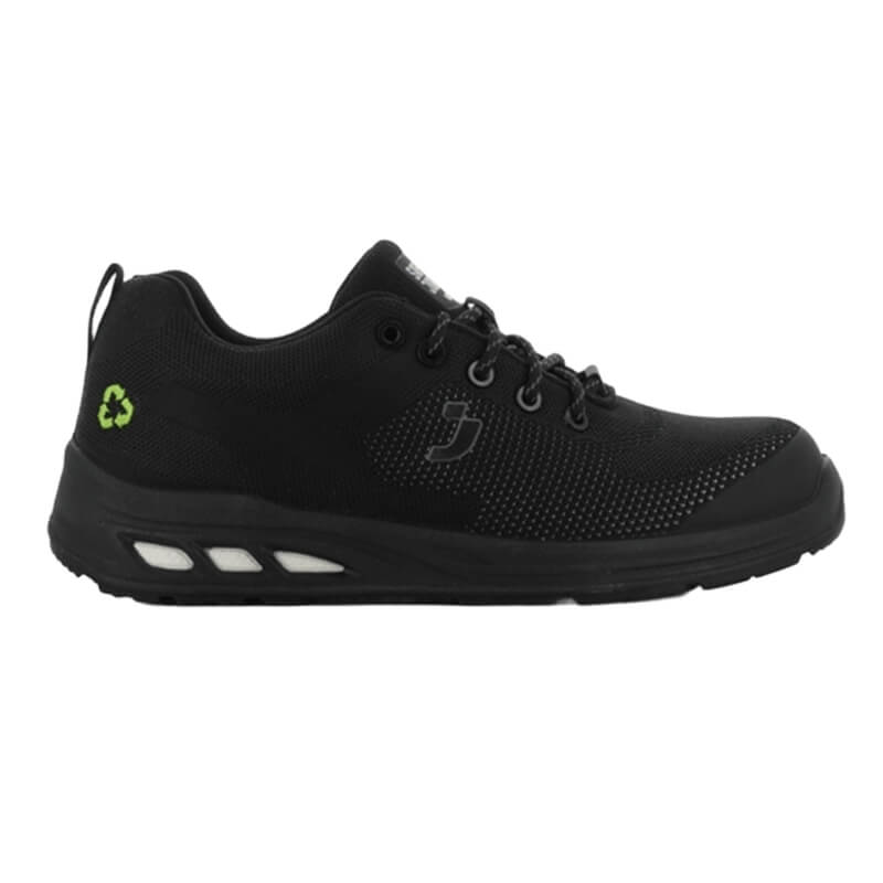 รองเท้า safety ผ้าใบ ECOFITZ อีโค่ฟิต Safety Jogger หัวเหล็ก พื้นเหล็ก พื้น ESD