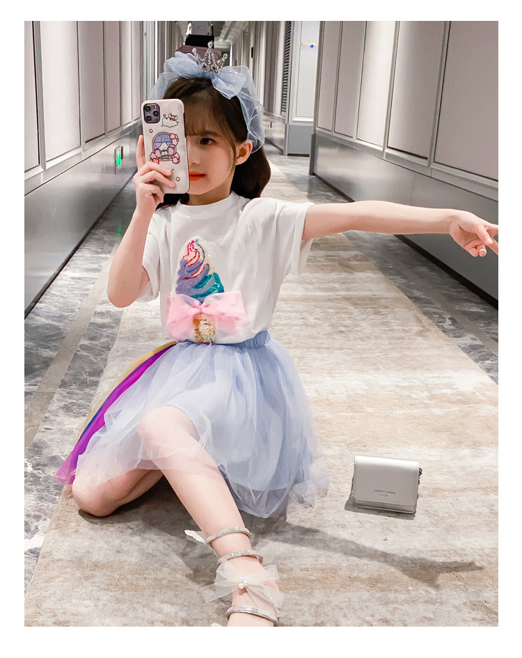 dr4881 เสื้อ+กระโปรง เด็กโต 3 ตัวต่อแพ็ค 110-160 (เลือกไซส์ได้ให้ครบแพ็ค)