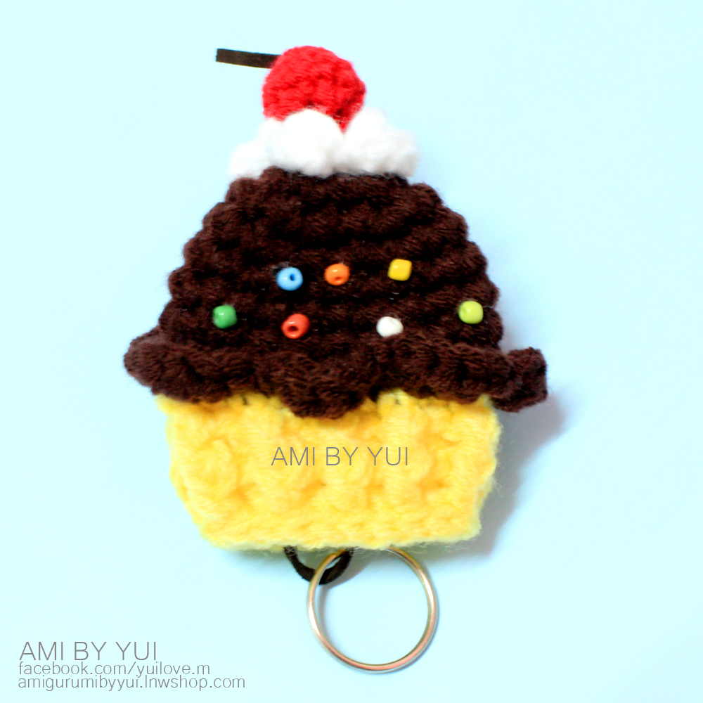 ที่ครอบพวงกุญแจ คัพเค้ก CUPCAKE