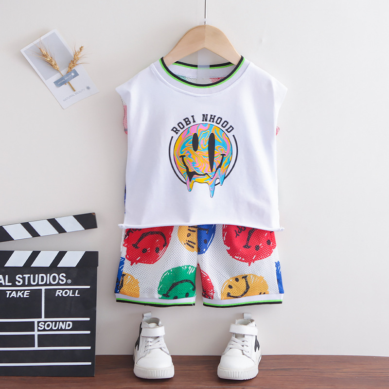 ha1707 เสื้อกล้าม+กางเกง size 80-120 จำนวน 5 ตัวต่อแพ็ค
