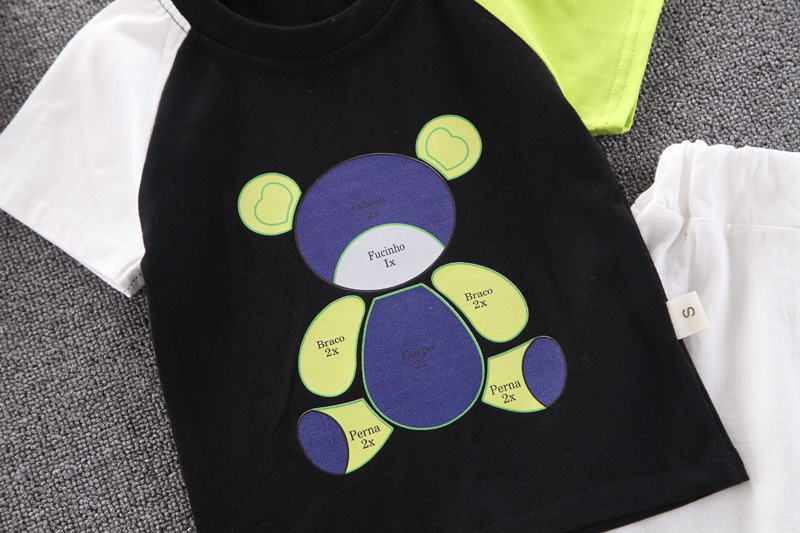 ha1594 เสื้อ+กางเกง size 80-110 จำนวน 4 ตัวต่อแพ็ค