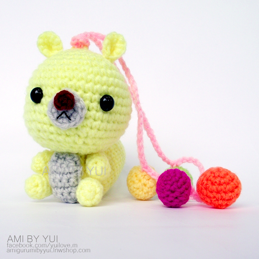 พวงห้อยกระเป๋ากระรอกบู้บี้