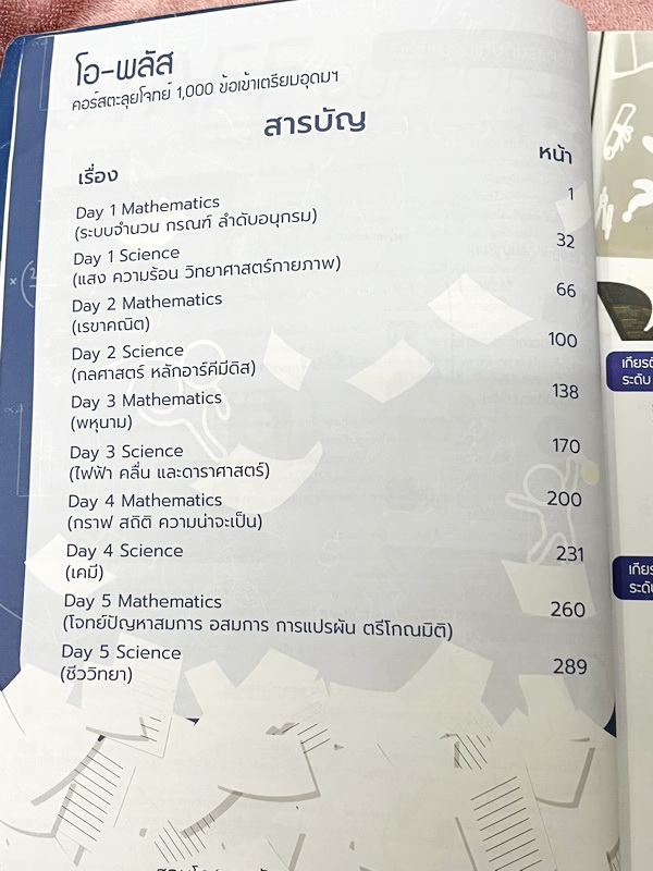 ►สอบเข้าเตรียมอุดม◄ หนังสือกวดวิชา Oplus + ไฟล์เฉลย คอร์สตะลุยโจทย์ 1000 ข้อ สอบเข้า ม.4 ร.ร.เตรียมอุดมศึกษา สายวิทย์-คณิต พร้อมไฟล์เฉลย พี่โอ๋รวบรวมข้อสอบจากสนามสอบแข่งขันดังๆหลายที่ เช่น ข้อสอบสมาคม ข้อสอบสพฐ.รอบ 1,2 สอวน IJSO ห้อง Gifted เตรียมอุดม ข้อ