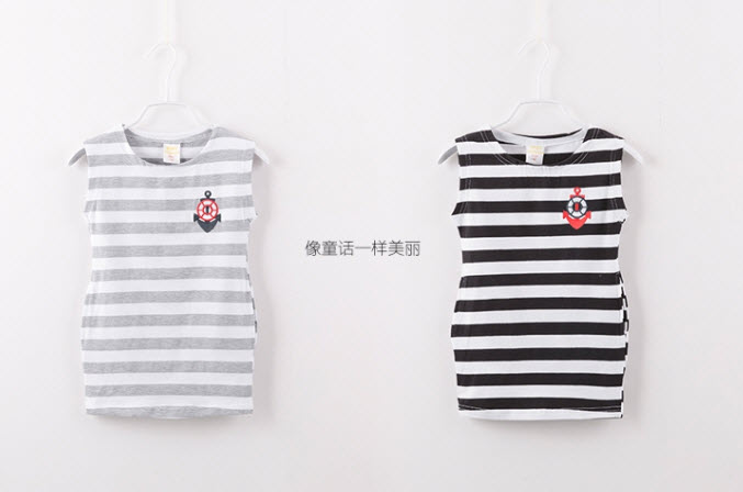 km2559 เสื้อแขนกุด 5 ตัวต่อแพ็ค
