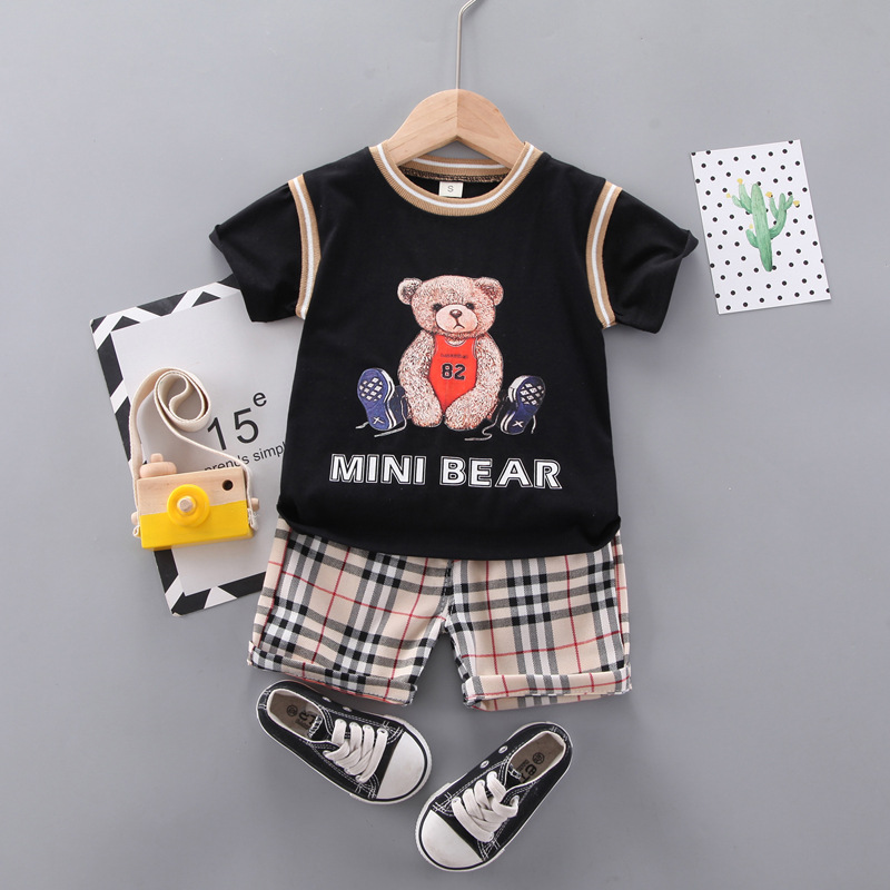 ha1473 เสื้อ+กางเกง size 80-110 จำนวน 4 ตัวต่อแพ็ค