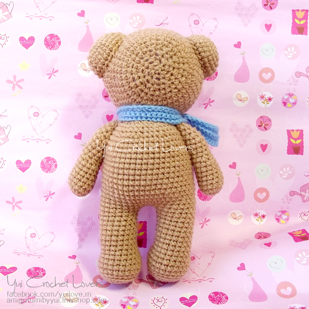 ตุ๊กตาถักไหมพรมหมี เท็ดดี้แบร์ Teddy Bear