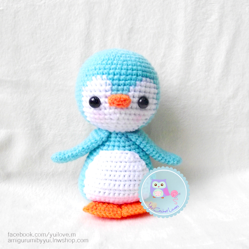 ตุ๊กตาถักไหมพรมเพนกวิน Penguin