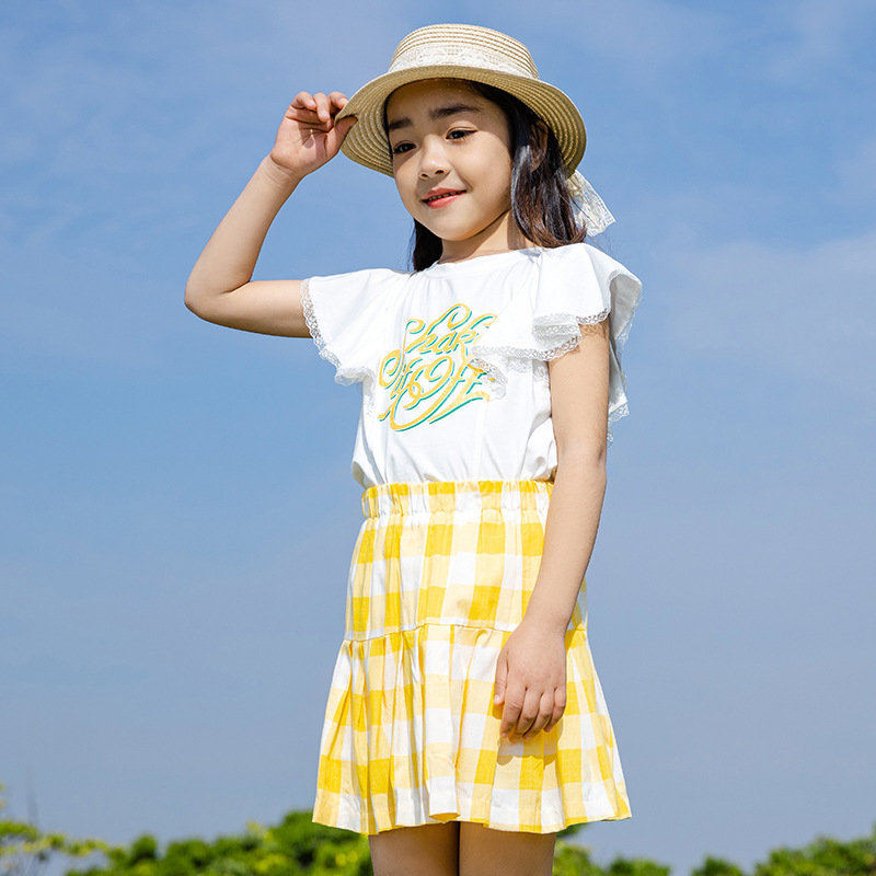 dm229 เสื้อ+กระโปรง เด็กโต 3 ตัวต่อแพ็ค 110-160 (เลือกไซส์ให้ครบแพ็ค)