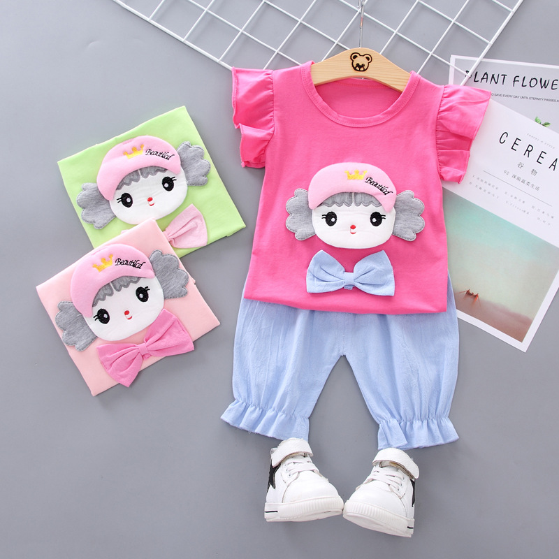 ha992 เสื้อ+กางเกง size 80-110 จำนวน 4 ตัวต่อแพ็ค