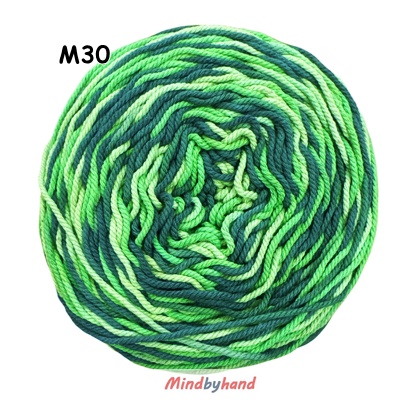 เชือกฟอกสีเหลือบ สี 30