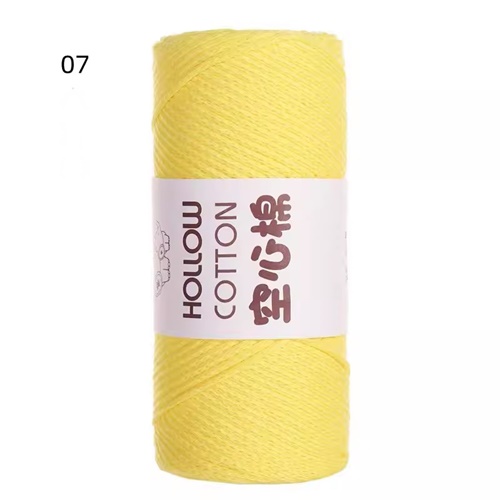 ไหมลินิน สี 07 สีเหลือง