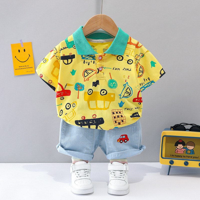 ha1558 เสื้อ+กางเกง size 80-110 จำนวน 4 ตัวต่อแพ็ค