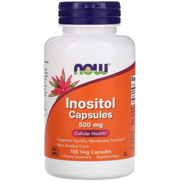พร้อมส่ง อิโนซิทอล Now Foods Inositol Capsules 500 mg