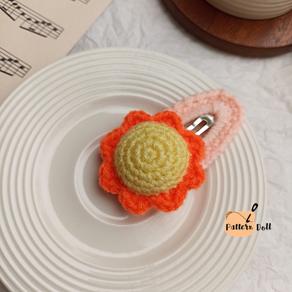 E-book ส่งทาง e-mail แพทเทิร์นกิ๊บติดผมโครเชต์ ชุดที่ 1