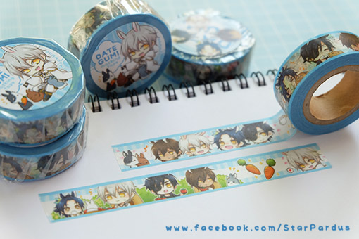 Touken Ranbu : DATEGUMI : Masking tape