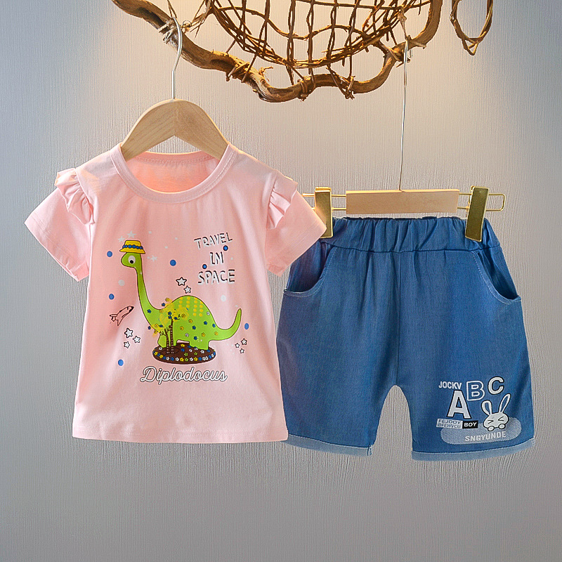 ha1370 เสื้อ+กางเกง size 80-110 จำนวน 4 ตัวต่อแพ็ค