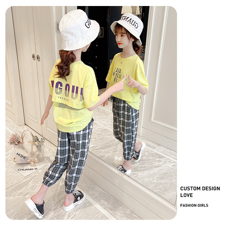 dr4975 เสื้อ+กางเกง เด็กโต 3 ตัวต่อแพ็ค 110-170 (เลือกไซส์ได้ให้ครบแพ็ค)