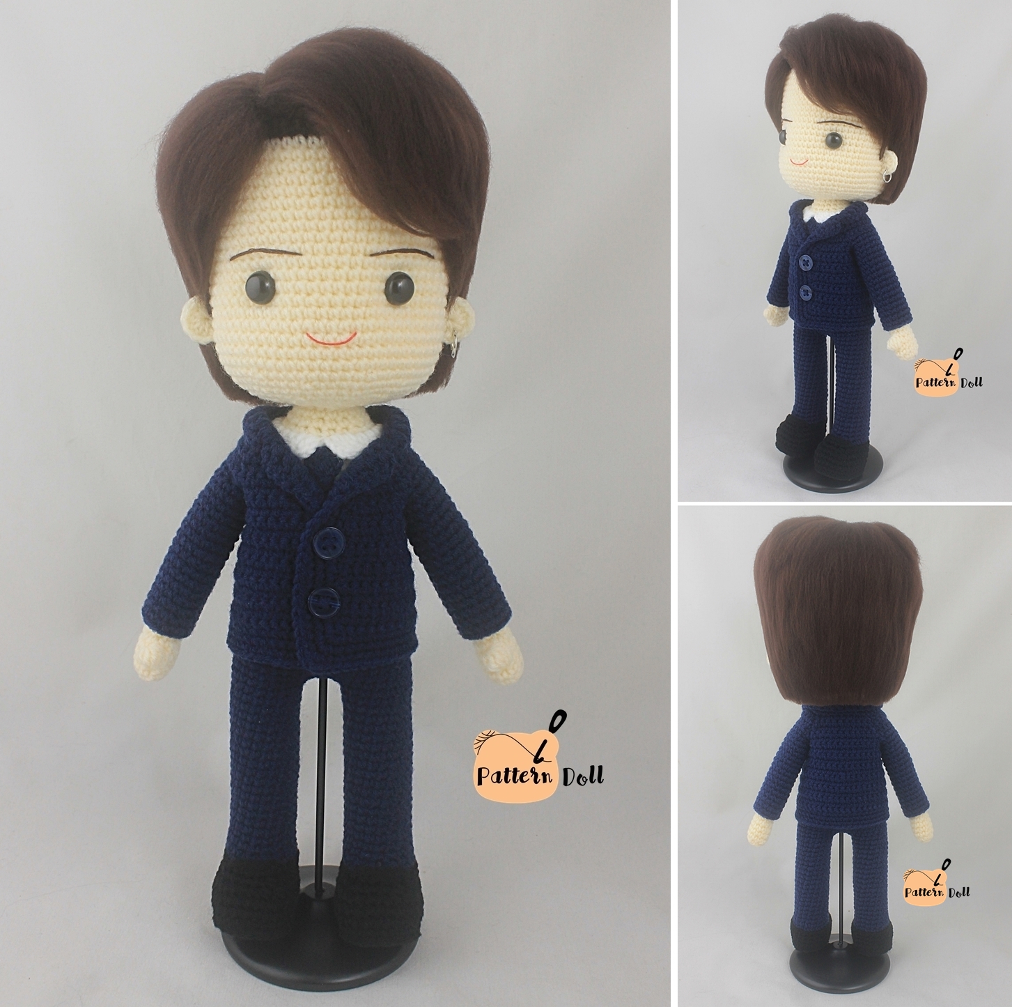 หนังสืองานฝีมือตุ๊กตาถักโครเชต์บัณฑิตม.จุฬาฯ