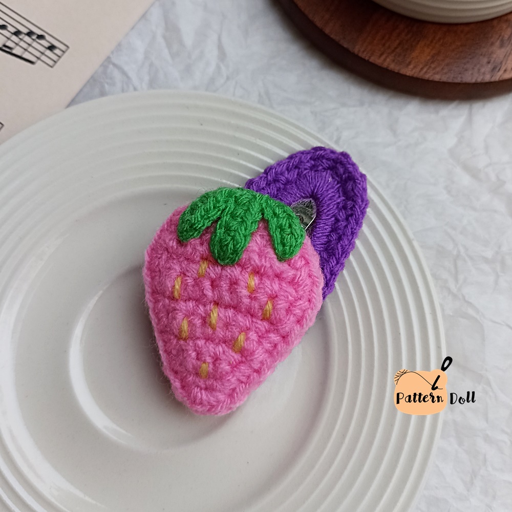 E-book ส่งทาง e-mail แพทเทิร์นกิ๊บติดผมโครเชต์ ชุดที่ 1