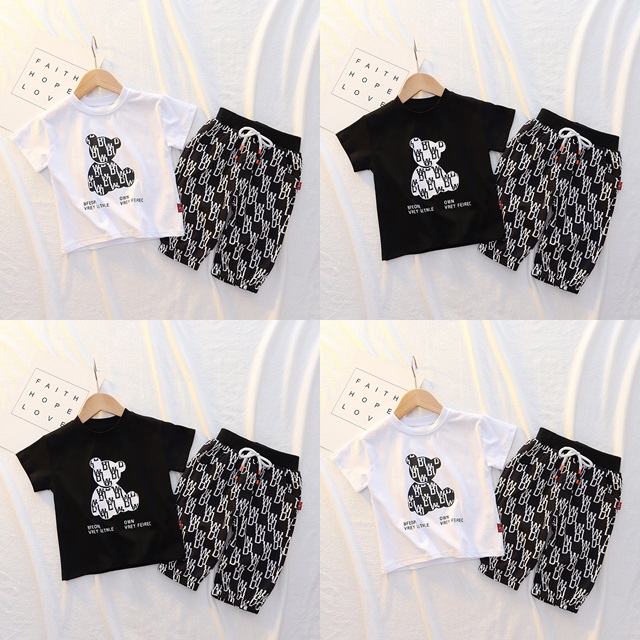 ha1436 เสื้อ+กางเกง size 80-120 จำนวน 5 ตัวต่อแพ็ค