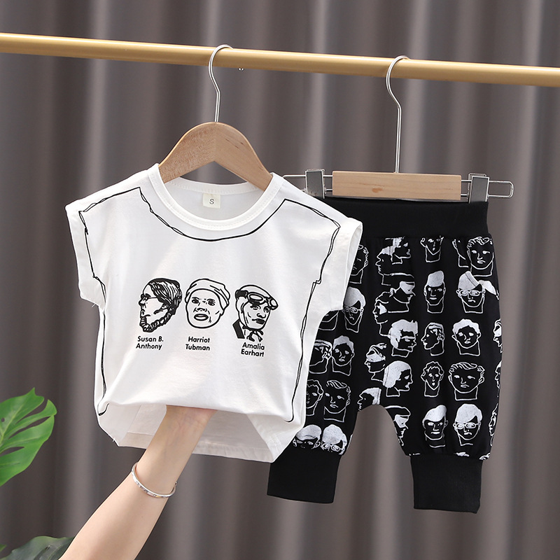 ha1698 เสื้อ+กางเกง size 80-110 จำนวน 4 ตัวต่อแพ็ค