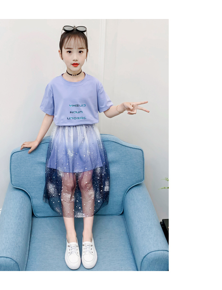 dr5179 เสื้อ+กระโปรง เด็กโต 3 ตัวต่อแพ็ค 110-160 (เลือกไซส์ได้ให้ครบแพ็ค)