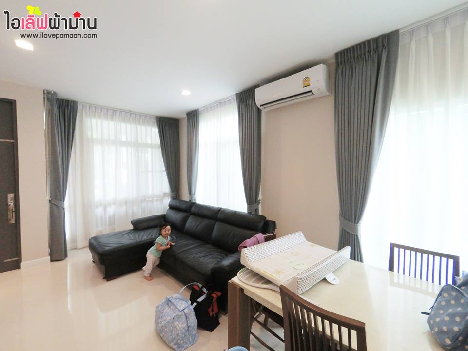 มัณฑนา ราชพฤกษ์-สะพานมหาเจษฎาบดินทร์ฯ ผ้า VC Fabric ทั้งหลัง