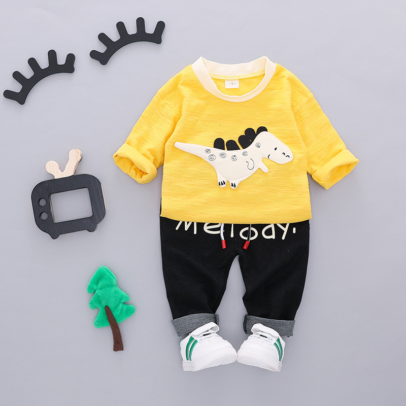 ha517 เสื้อแขนยาว+กางเกงขายาว size 80-110 4ตัวต่อแพ็ค