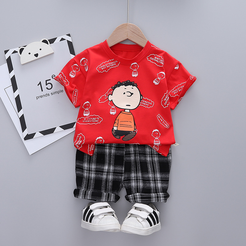 ha1480 เสื้อ+กางเกง size 80-110 จำนวน 4 ตัวต่อแพ็ค