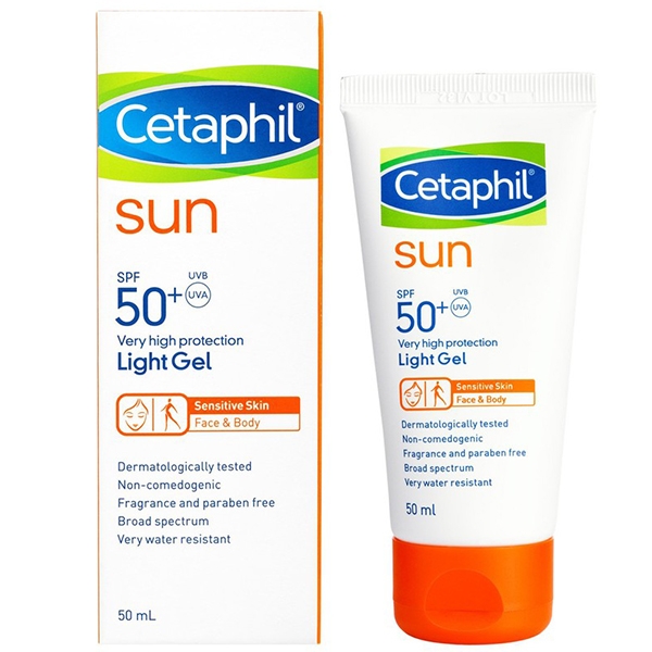 พร้อมส่ง กันแดด Cetaphil Sun SPF50+ PA++++ Light Gel