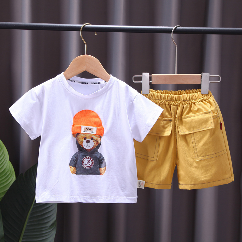 ha1538 เสื้อ+กางเกง size 90-130 จำนวน 5 ตัวต่อแพ็ค