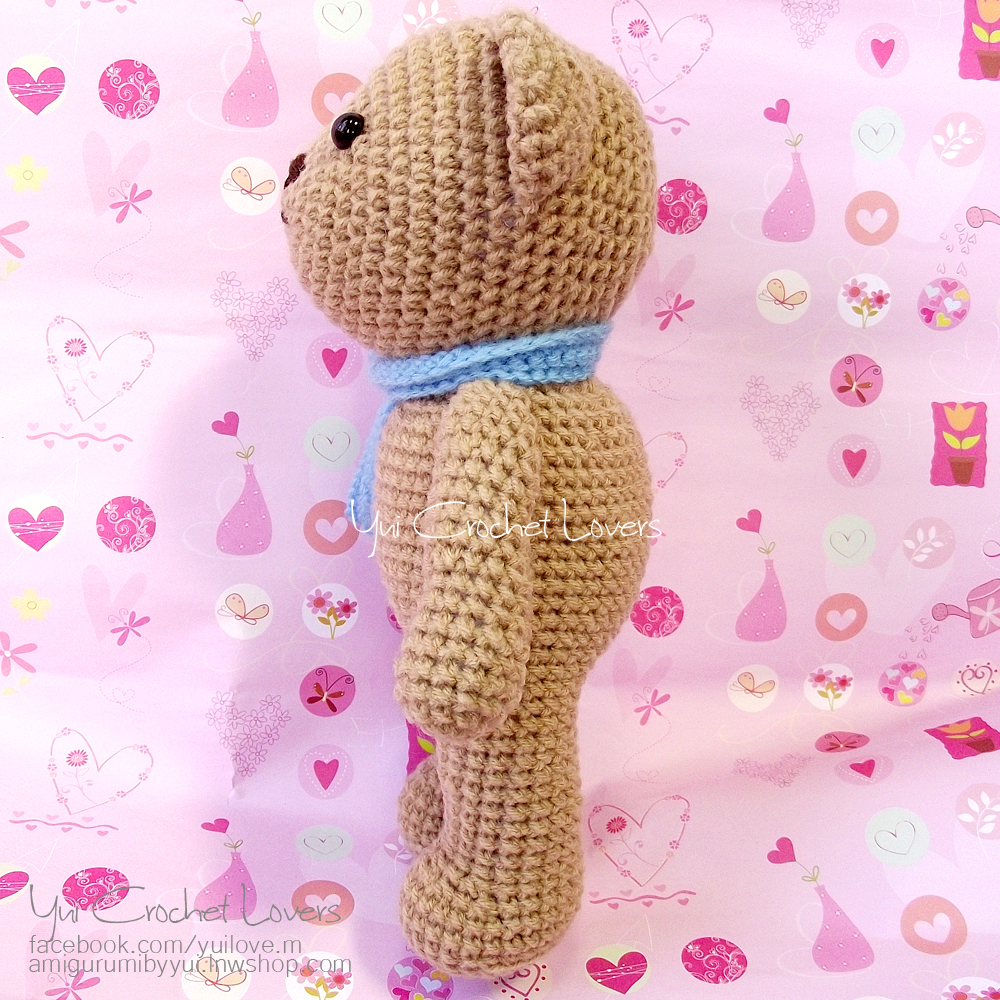 ตุ๊กตาถักไหมพรมหมี เท็ดดี้แบร์ Teddy Bear