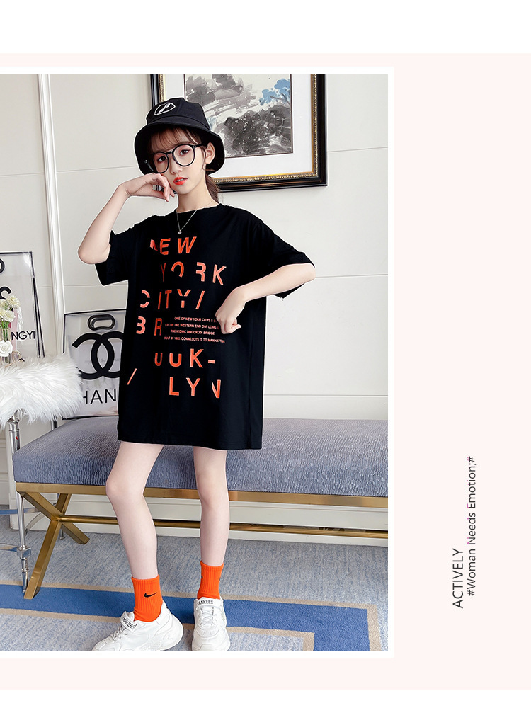 dr4980 เสื้อยืด เด็กโต 3 ตัวต่อแพ็ค 110-170 (เลือกไซส์ได้ให้ครบแพ็ค)